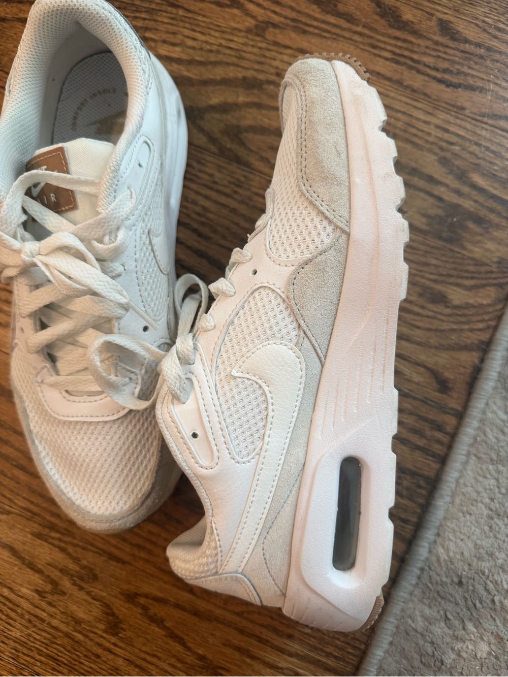 Nike Women’s Air Max SC - Light Gray with Cream Swoosh - Picture 5 of 10